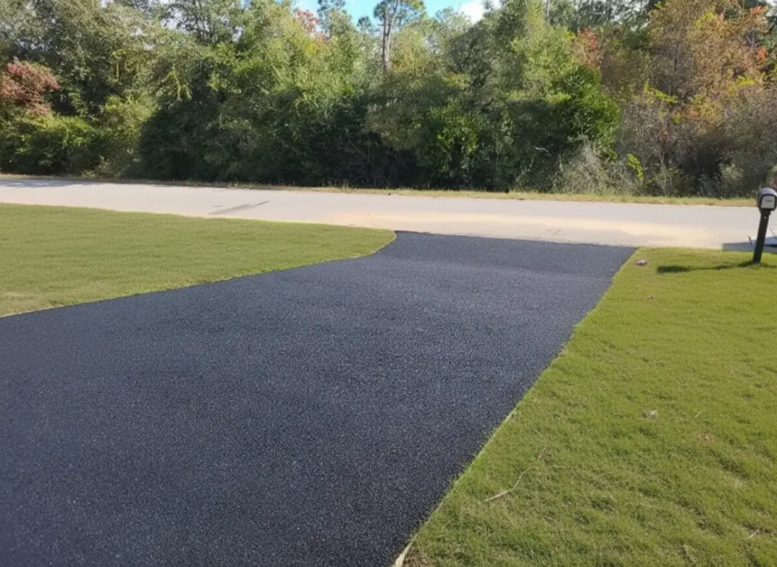 Rubapave rubber driveway