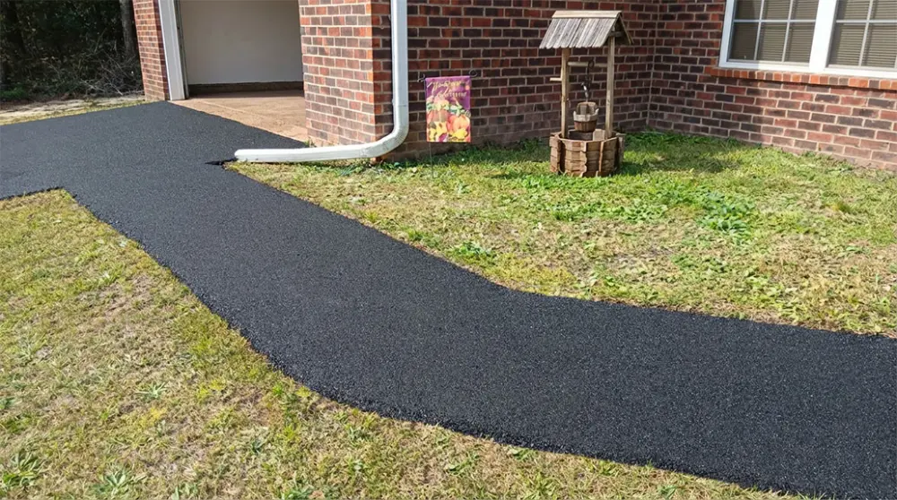 Rubber sidewalk