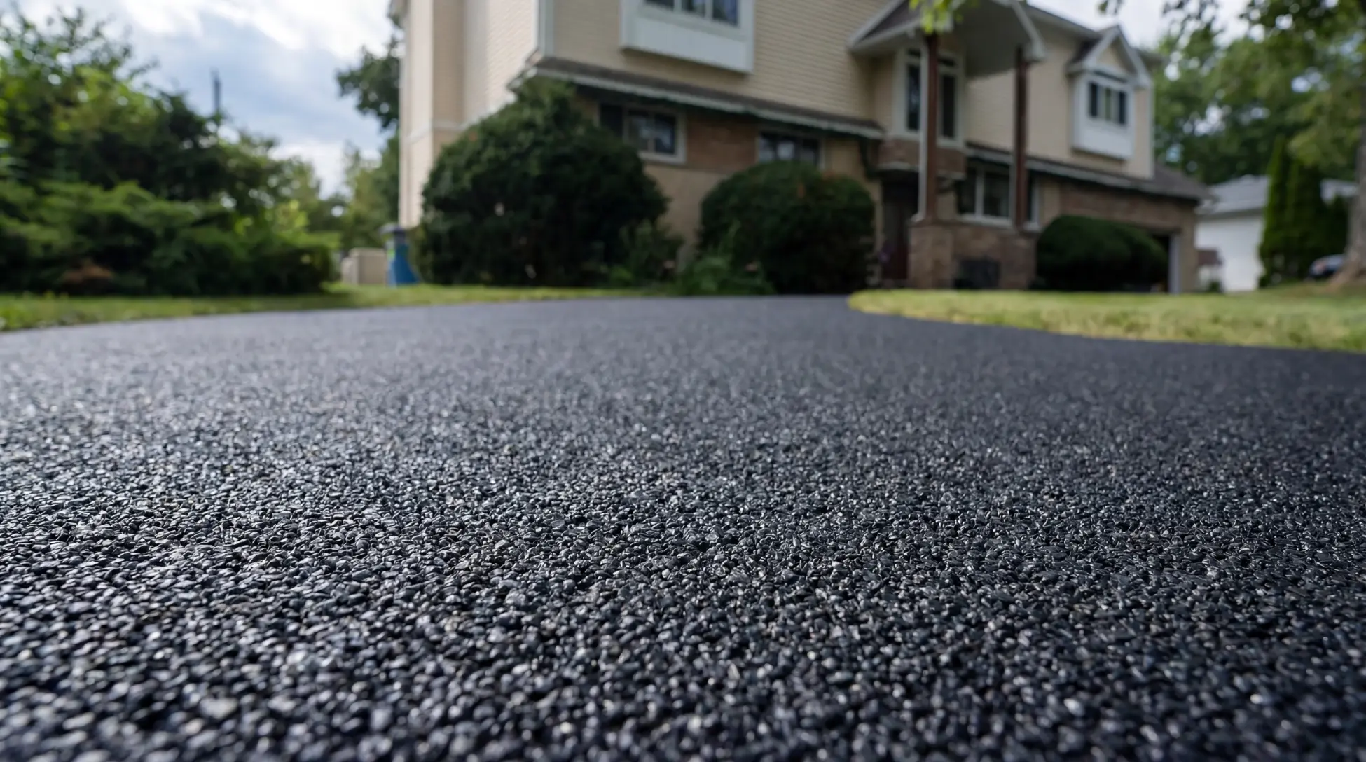 After driveway